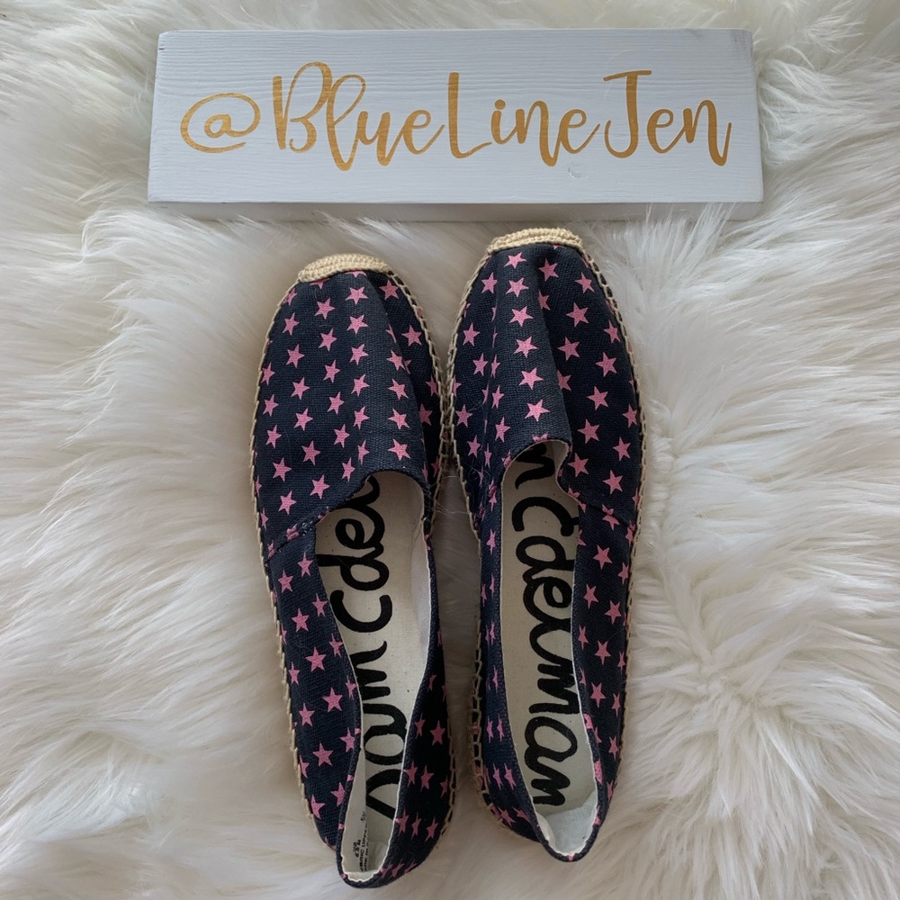 Sam Edelman Verona Star Print Espadrille NWOT - Picture 1 of 2